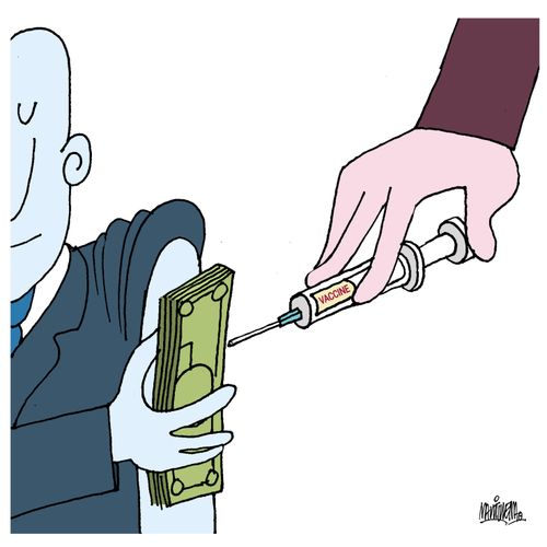 Vaccinating the rich