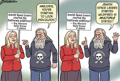 'Jewish Space Lasers started the California wildfires!' – Rep. Marjorie Taylor Green
