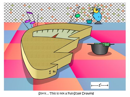 Sorry... This is Not a Full-Scale Drawing