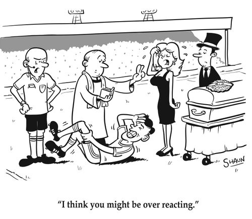 I think you might be over reacting.