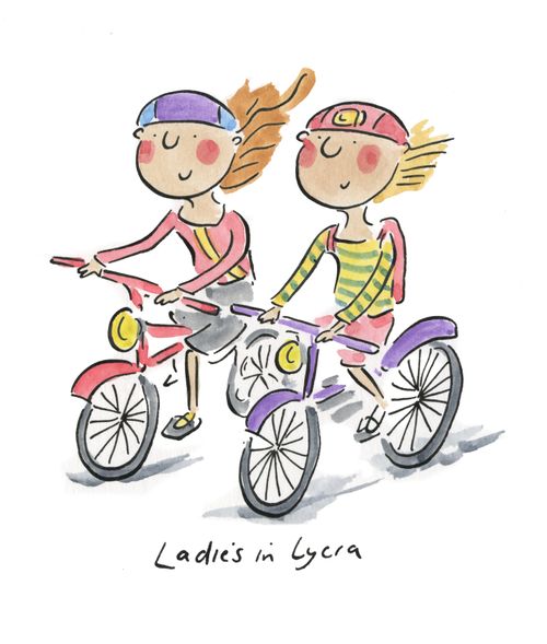 Ladies in Lycra