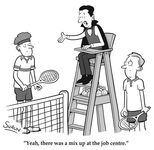 Yeah, there was a mix up at the job centre.
