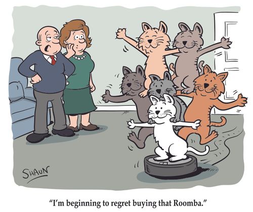 I'm beginning to regret buying that Roomba.