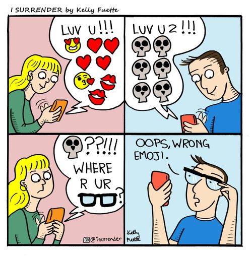 Wrong emojis