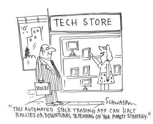 "This automated stock trading app can halt rallies or downturns, depending on your market strategy."