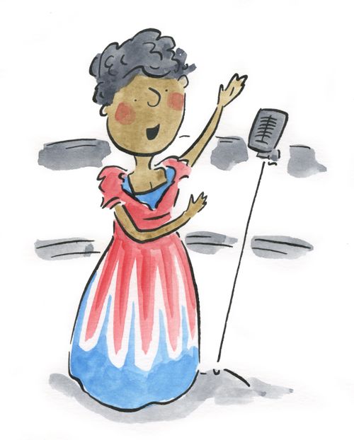 Jazz singer.