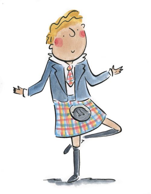 Scot country dancing,