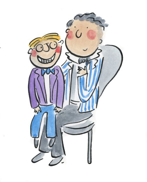 Ventriloquists.