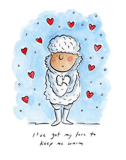 I've got my love to keep me warm 