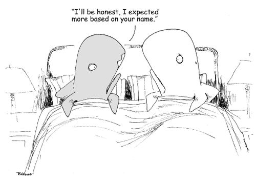 "I'll be honest with you, I expected more based on your name."