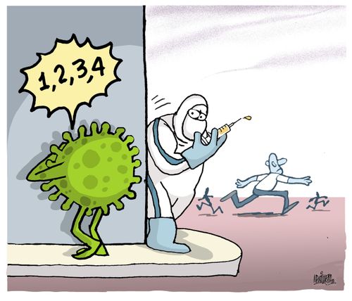 The vaccine plays hide and seek with the Covid