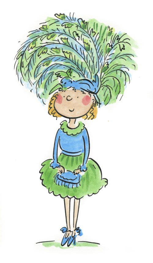 Peacock hat