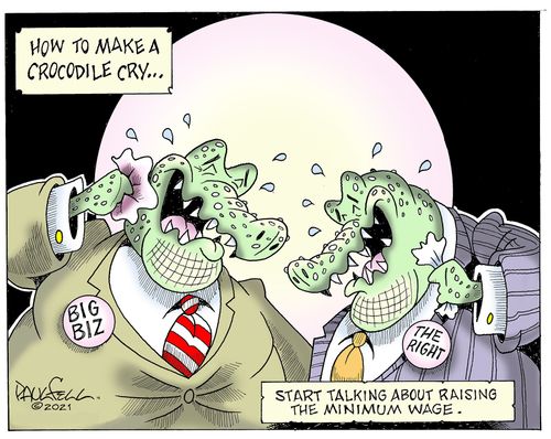 How to make a crocodile cry...