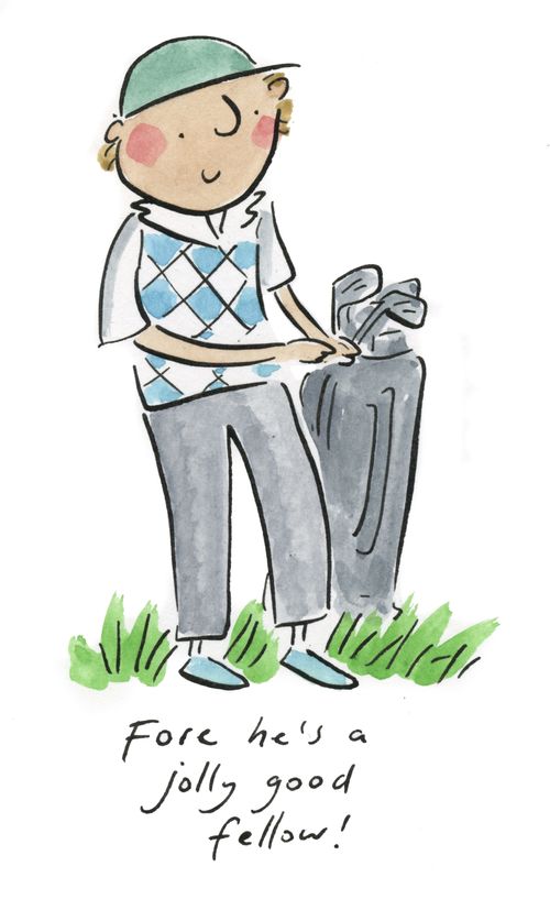 Fore he's a jolly good fellow