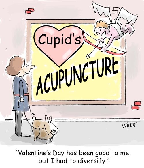 "Valentine's Day has been good to me, but I had to diversify."