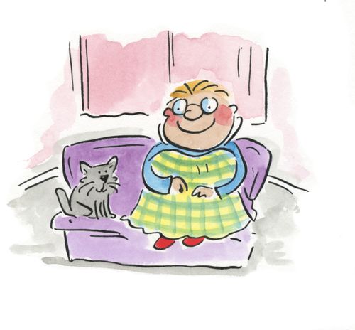 Watching telly