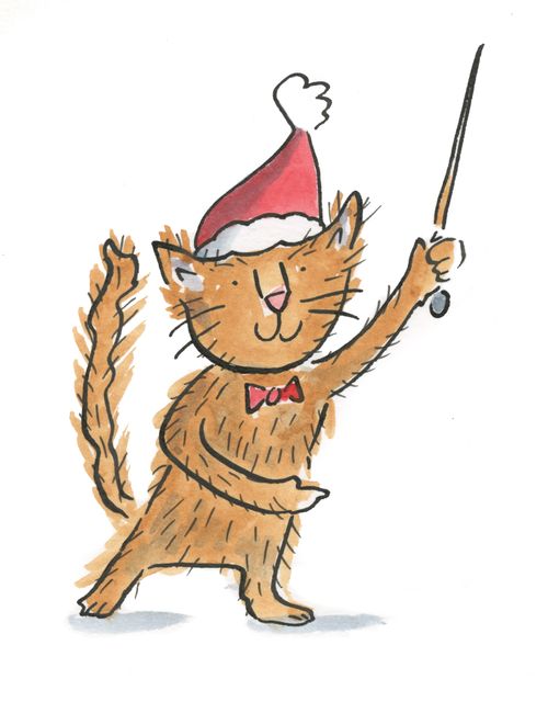 Cat conducting