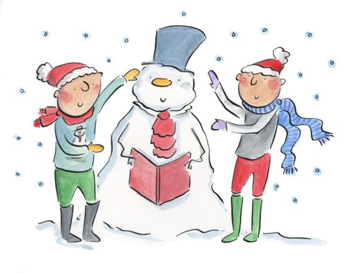 Building a snowman