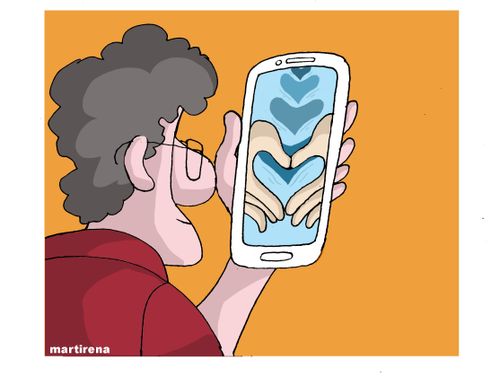 Mobile phones and long distance relationships,