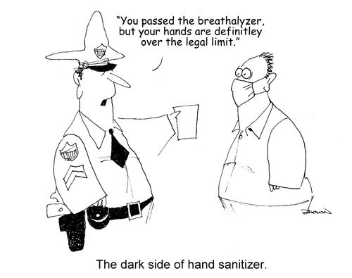 The dark side of hand santizer
