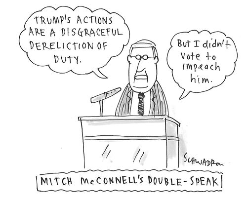 Mitch McConnell's double-speak