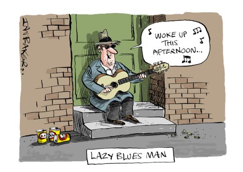 Lazy Blues Man