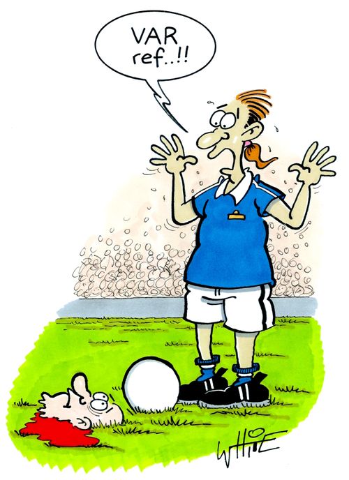 "VAR ref..!!"