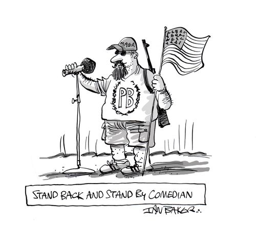 Stand back and Stand By Comedian