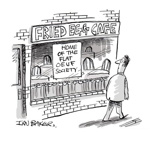 Fried Egg Cafe: Home of the Flat Oeuf Society