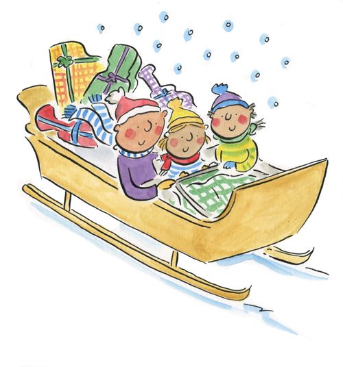 Musical sleigh