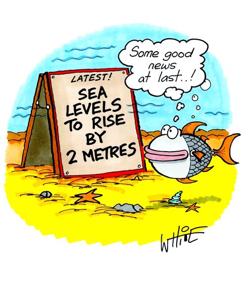 Sea Levels to rise by 2 metres