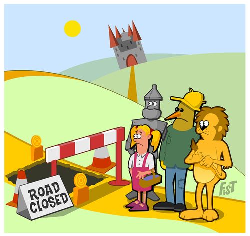 Road closed