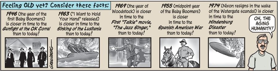 Feeling OLD yet? Consider these facts...
