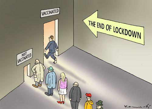 Queue for the End of Lockdown