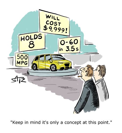 "Keep in mind it's only a concept at this point."