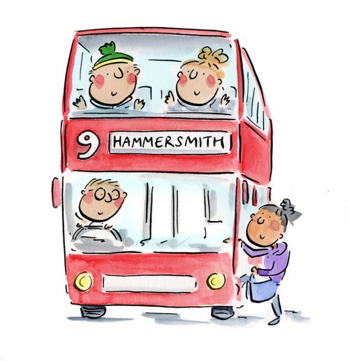 Number 9 Bus.