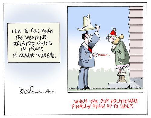 How to tell when the weather-related crisis in Texas is coming to an end.