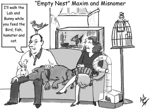 The "Empty" Nest maxim and misnomer