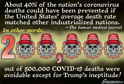 About 40% of the nation's coronavirus deaths could have been prevented...