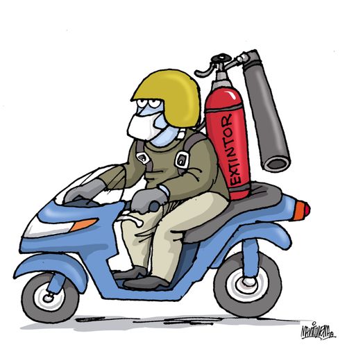 Electric motorcycles catch fire in Cuba