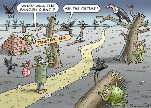 "When will the pandemic end?"