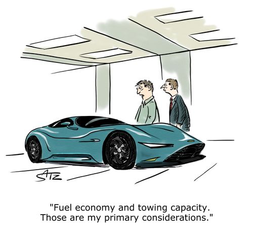 "Fuel economy and towing capacity. Those are my primary considerations."