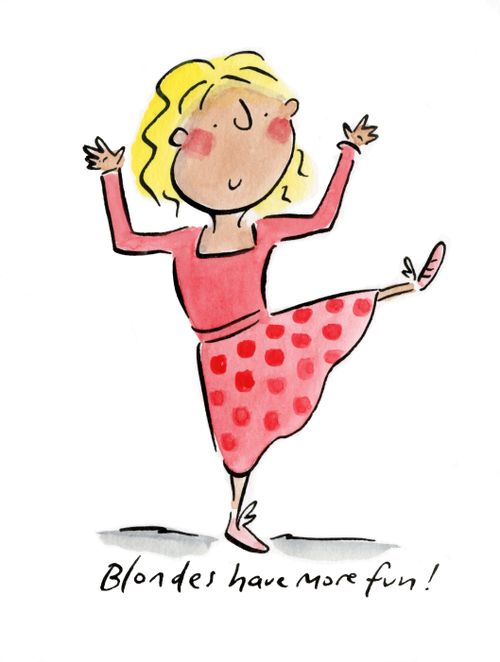 Blondes have more fun