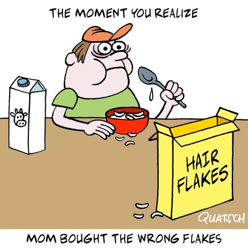 Mom bought the wrong flakes