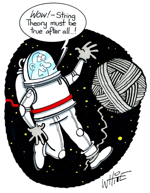 "Wow! - String Theory must be true after all..!"