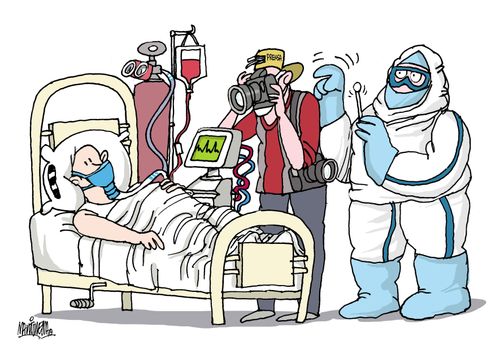 Journalists in the pandemic