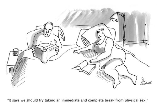 "It says we should try taking an immediate and complete break from physical sex."