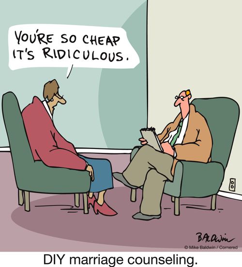 DIY marriage counseling.