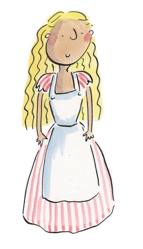 Blonde girl