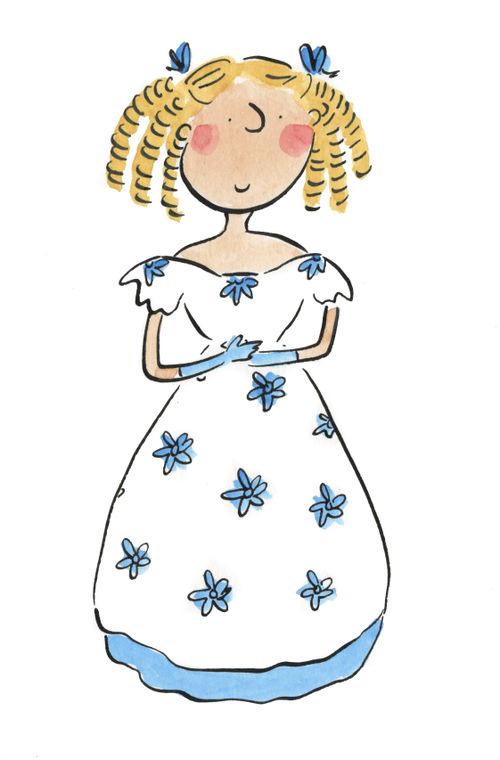 A georgian woman
